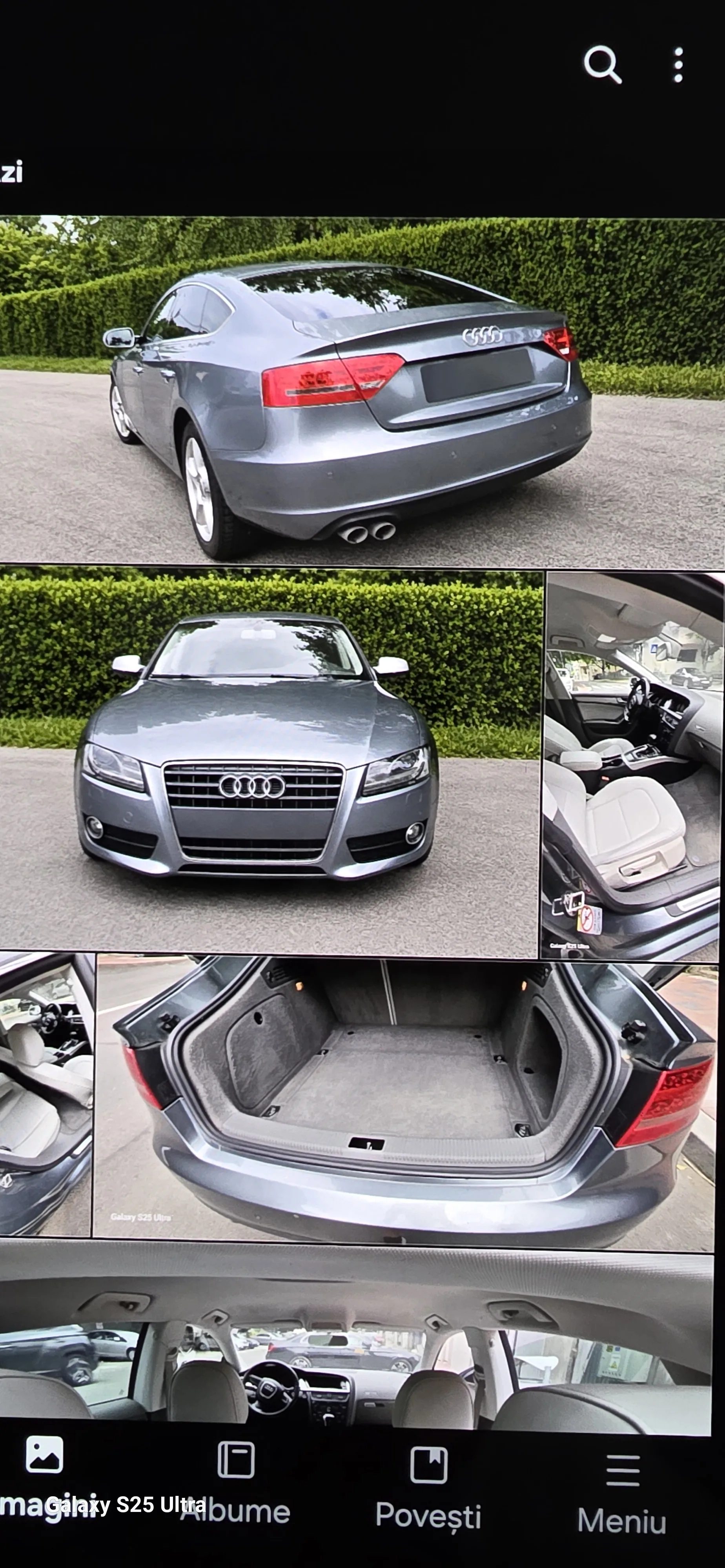 Audi A5 2011 – Întreținută, revizii la zi, stare foarte bună