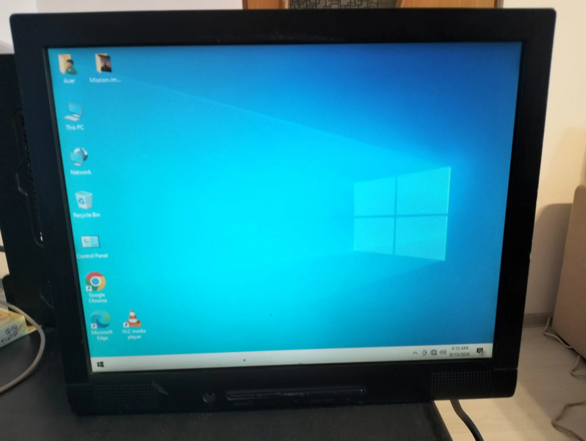 Monitor NEC AccuSync LCD52VM 15" VGA – cu cablu vga 3m, fără suport