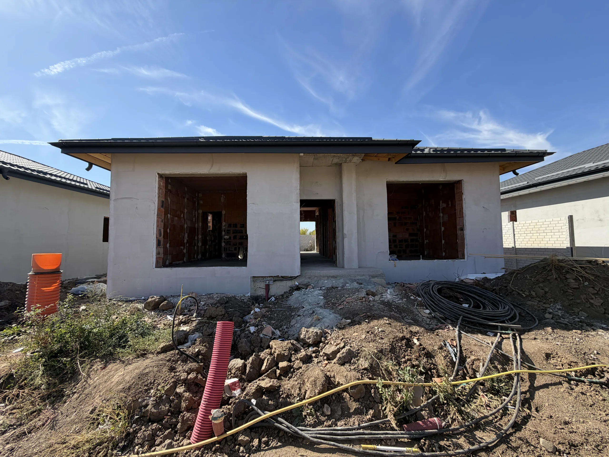 Casă individuală parter Bragadiru, 3 dormitoare, complex rezidențial